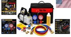 Air Conditioner Ac Manifold Gauge Kit