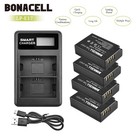 2 Lp-e17 Battery   Lcd Dual Charger For Canon Eos M3 M5 77d 750d Rebel T6i T8i