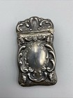 Antique Art Nouveau Sterling Silver Match Safe Vesta Case