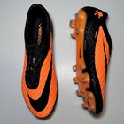 Nike Hypervenom Football Cleats Orange black Men s Size 10  d m 