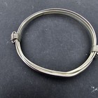 African- Elephant Hair Style Bracelet- Silver- Handmade Kenya