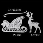 Christmas Dies Deer Metal Cutting Dies Craft Cuts Die For Scrapbooking Diy Card 