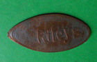 Minnehaha Elongated Penny Lake George Ny Usa Cent Rileys Souvenir Coin