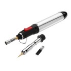 4 In 1 Butane Gas Soldering Iron Cordless Welding Torch Pen Tool Accessory Kit