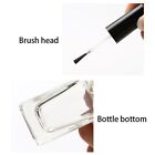 5pcs Empty Nail Polish Bottles  Transparent Glass  Nail Art Vials With Cover