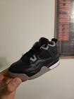 Nike Air Jordan 4 Retro Td Bred Reimagined Toddler Sz 9c Bq7670006 Black Cement