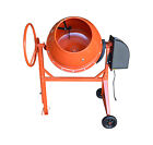 Hd Portable Electric 210l Steel Stucco Concrete Cement Mixer Contractor Mortar