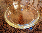 Vintage  8    Cigar Ashtray Clear Glass Round Mad Men Mancave Mid Century Modern