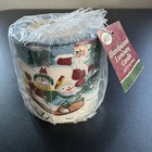 Cherished Home Collection Hand Painted Christmas Holiday Winter Candle Vintage