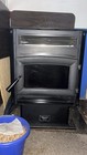 United States Stove Company Pellet Stove Black Free Standing Viewing Window