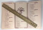Caf   Taste-vin Brochure Menu Information Quebec Canada Vintage Restaurant Wine