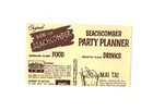 Vintage 1960s Don The Beachcomber Party Planner Cocktail Tiki Bar Recipes