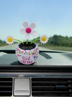 Solar Dancing Flower Swinging Dancing Toy Car Home Decoration