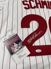 Jersey Mike Schmidt  20 Hand Signed Autographed Jsa Coa