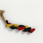 Vintage Ceramic Hanging Peppers Decorative