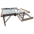 Dedicated Dust-free Sub Saw Table Wood Cutting Machine 220v Folding Platform