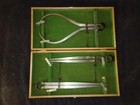 Vintage Amt 3 Piece Machinist Drafting Set