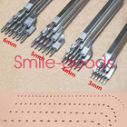 Leather Craft Punch Tools Kit Stitching Carving Working Sewing Saddle Groover