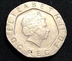 Great Britain 20 Pence 2000  World Coin  Queen Elizabeth The 2nd