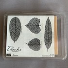 Huge Vintage Christmas Rubber Stamp Lot   Stampin  Up  Autumn   Border Rollers