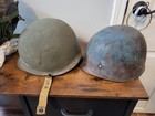 Vietnam War Era Us Military Army M1 Rear Seam Swivel Helmet With Liner