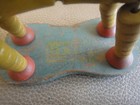 Vtg 1930s Fisher Price Disney Pluto Pop Up Kritter Wood Paddle String Toy Works