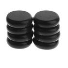 Lot 8pcs Hot Massage Heater Natural Basalt Warmer Rock Kit For Spa