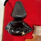 5 Piece Set Of Vintage Mini Pure Perfume Of France In Velvet Case