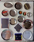 Vintage Political Campaign Pinback Button Lot Clinton Dukakis Ferraro Jackson