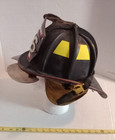 2003 Cairn s Lieutenant 26 Goshen In Leather Fireman Fire Helmet  U s a  Medium 