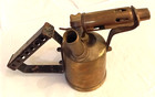 Vintage Brass Handheld Torch Not Complete 7  Tall Untested