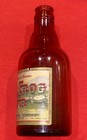 Bull Frog Beer Steinie Beer Bottle  Monarch Brewing Co   Chicago  Il  Irtp U-pmt