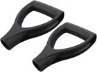 2pcs D Grip Shovel Handle Replacement  1-1 4  Inner Diameter  Pvc   Replaceme   