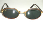 Vintage B l Ray-ban Usa W2814 Opas Brown gold G15 Side-cups Diners Sunglasses