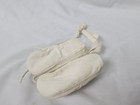 Vintage Infant Child Baby Pair Of Shoes Antique White