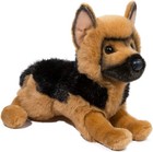 Douglas General German Shepherd Dog Plush 12   30 Cm  Long  Black   Tan