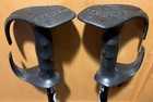 Scott Precision 54    135 Cm Vintage Series 2 Ski Poles Pistol Grips Made In Usa