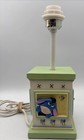 Vtg Disney Winnie The Pooh Nursery Lamp Tigger Piglet  No Lamp Shade  Works