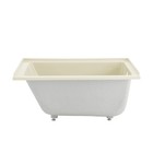 Voltaire 48  X 32  Right-hand Drain Alcove Bathtub In Bisque