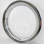      17  Chrome Stainless Steel Trim Rings 1 3 4  Depth Beauty Rings Tr4703 Set    