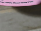 Powerpuff Girls Pink Heart Plate Zak Designs Vintage 1999 Melamine