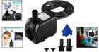25w Submersible Water Pump With 3 Adjustable Nozzles For Aquariums   Hydroponics
