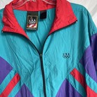 Vintage Usa Olympic Windbreaker Jcpenny Full Zip Jacket Size Medium