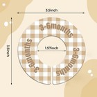 Baby Closet Dividers  8-piece Round Size Labels  Fits 1 5  Rod
