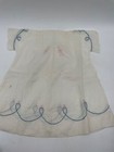 Vintage Baby Embroidered Pink Flowers   Blue Loops Dress Read