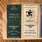 Vintage Match Book Covers Matches Strike Ads Auto Gas Hotel Sports Military Old