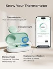 Wearable Digital Thermometer For Baby  Medical-grade Accurate Smart Thermometer 