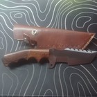 Custom Fixed Blade High Carbon Steel Tracker Knife Outdoor Hunting