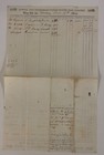 Lowell   Petersham United States Stage Coaches 1842 Way Bill   Document