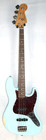 Squier Custom Vibe 60 s Electric Jazz Bass Guitar - Daphne Blue  Blem   m1176